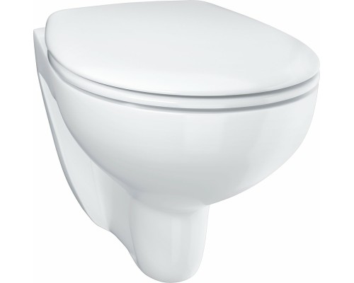 Комплект унитаза с инсталляцией Grohe Solido Compact с сиденьем Микролифт и клавишей смыва Хром