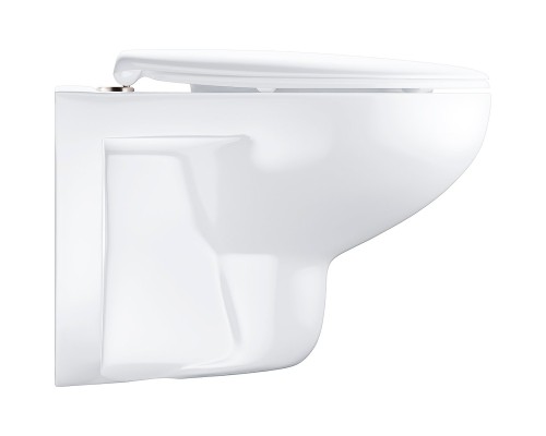Комплект унитаза с инсталляцией Grohe Solido Compact с сиденьем Микролифт и клавишей смыва Хром