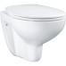 Комплект унитаза с инсталляцией Grohe Solido Compact с сиденьем Микролифт и клавишей смыва Хром