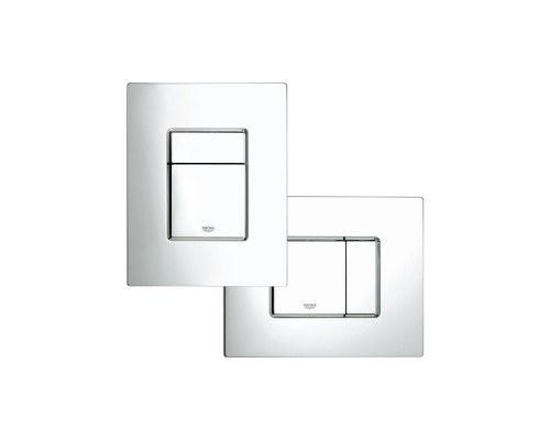 Комплект унитаза с инсталляцией Grohe Solido Compact с сиденьем Микролифт и клавишей смыва Хром