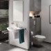 Комплект унитаза с инсталляцией Grohe Solido Compact с сиденьем Микролифт и клавишей смыва Хром