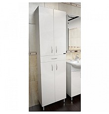 Шкаф пенал СанТа Стандарт 50 Белый