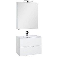 Комплект мебели для ванной Aquanet Алвита 70 184620 подвесной Белый