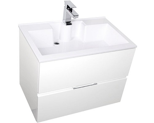 Комплект мебели для ванной Aquanet Алвита 70 184620 подвесной Белый