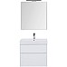 Комплект мебели для ванной Aquanet Бруклин 70 207804 подвесной Белый глянец