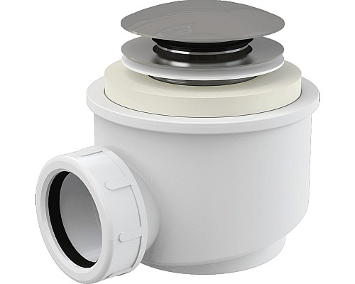 Сифон для душевого поддона Alcaplast A465-50 Хром