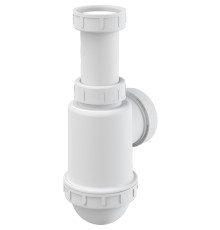 Сифон для кухонной мойки Alcaplast (A443-DN50/40) Белый