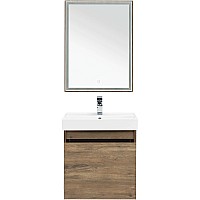 Комплект мебели для ванной Aquanet Nova Lite 60 254215 подвесной Дуб рустикальный