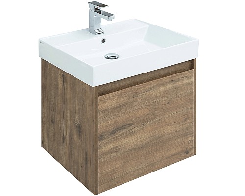 Комплект мебели для ванной Aquanet Nova Lite 60 254215 подвесной Дуб рустикальный