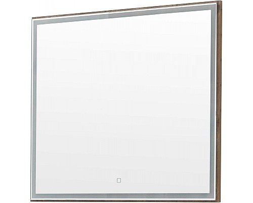 Зеркало Aquanet Nova Lite 90 249516 с подсветкой Дуб рустикальный