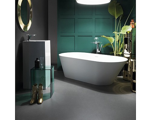 Ванна из искусственного камня Laufen Kartell 172x82 2.2633.2.000.000.1 Белая