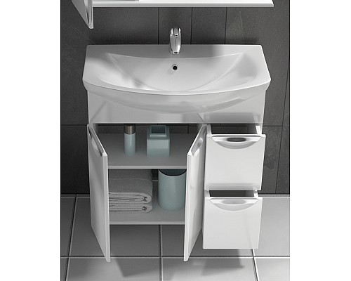 Тумба под раковину Vigo Callao 80 tn.CAL.BAL.80.2D.2Y Белая