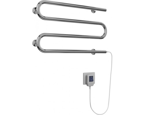 Электрический полотенцесушитель Terminus М-образный 600x350 4620768883927 Хром