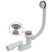 Слив-перелив Alcaplast (A504CKM) Click-Clack Хром Белый