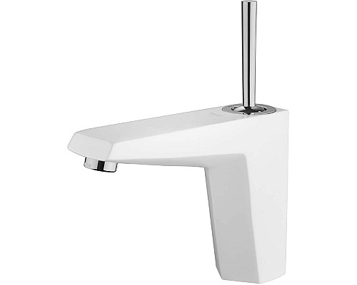 Смеситель для раковины Shouder Tiffany 0210208 Слоновая кость Хром