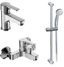 Комплект смесителей Vidima Uno BA376AA Хром