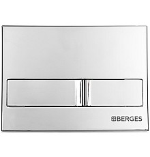 Клавиша смыва Berges Novum L3 040013 Хром