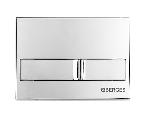 Клавиша смыва Berges Novum L3 040013 Хром Клавиша смыва Berges Novum L3 040013 Хром