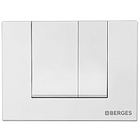 Клавиша смыва Berges Novum S1 040041 Белая