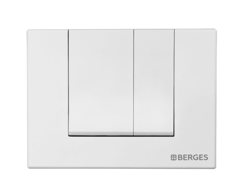 Клавиша смыва Berges Novum S1 Белая