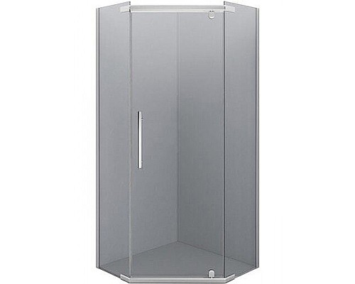 Душевой уголок Erlit Comfort 99х99 ER10110V-C4 профиль Хром матовый стекло тонированное