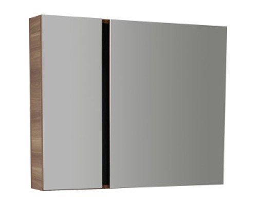 Зеркальный шкаф Creavit Verti 100 VE1100.00.VV с подсветкой Орех