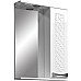 Зеркало со шкафом Stella Polar Ванда 50/С SP-00000198 с подсветкой Белое