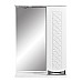 Зеркало со шкафом Stella Polar Ванда 50/С SP-00000198 с подсветкой Белое