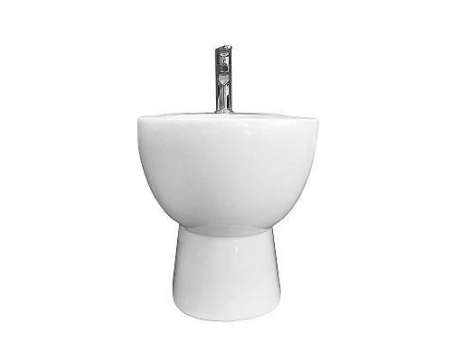 Биде Sanita Luxe Art BD.FS/Art/C/WHT.G/S1 Белое