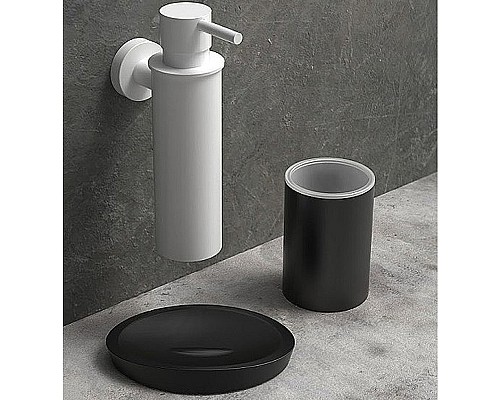 Дозатор для жидкого мыла Colombo Design Plus W4981.BM Белый матовый