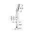 Душевой гарнитур Grohe Rainshower SmartActive Хром