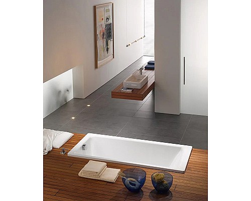 Стальная ванна Kaldewei Puro 652 170x75 256200013001 с покрытием Easy-clean