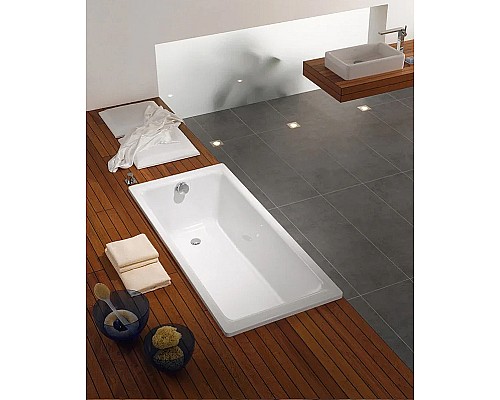 Стальная ванна Kaldewei Puro 652 170x75 256200013001 с покрытием Easy-clean