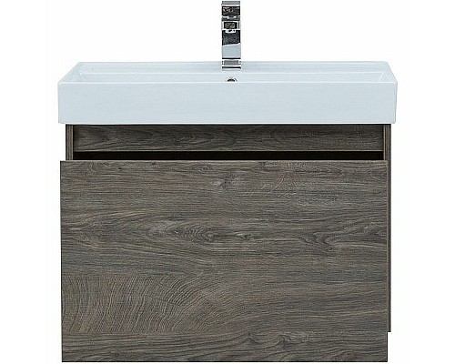 Тумба с раковиной Aquanet Nova Lite 75 245242 подвесная Дуб рошелье