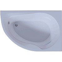 Акриловая ванна Aquatek Вирго 150х100 R VIR150-0000025 без гидромассажа с фронтальной панелью с каркасом (разборный) со слив-переливом