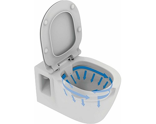 Комплект унитаза с инсталляцией Ideal Standard Connect Prosys E8822301PC15 с сиденьем Микролифт без клавиши смыва