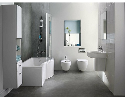 Комплект унитаза с инсталляцией Ideal Standard Connect Prosys E8822301PC15 с сиденьем Микролифт без клавиши смыва