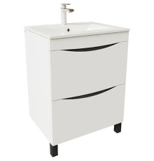 Тумба с раковиной Iddis Cloud 60 Белая
