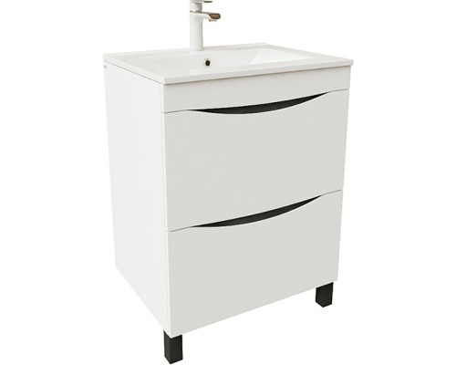 Тумба с раковиной Iddis Cloud 60 CLO60WFi95K Белая