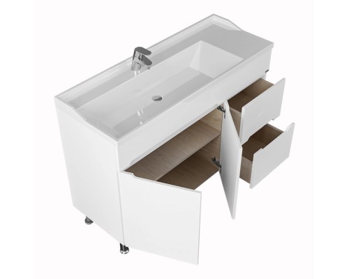 Тумба под раковину СанТа Лондон 120 224031 Белая