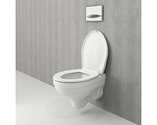 Унитаз Bocchi Taormina Pro Rimless 1451-001-0129 подвесной Белый глянцевый без сиденья