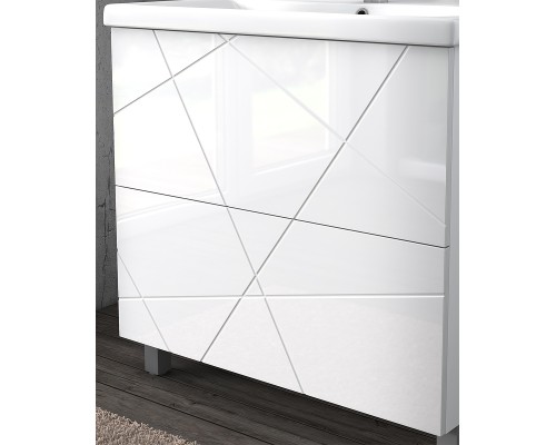Тумба под раковину Vigo Geometry 80 Белая