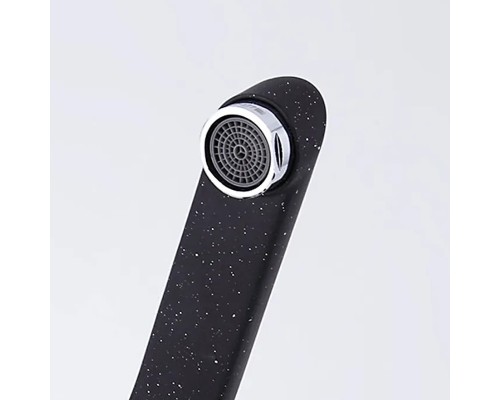 Смеситель для кухни Frap H5408 F5408-7 Черный матовый