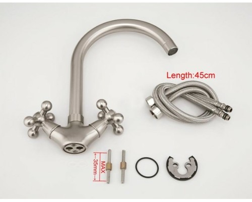 Смеситель для кухни Frap H19-5 F4019-5 Сатин