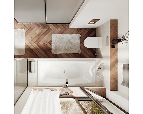 Стальная ванна Kaldewei Cayono Duo 724 170x75 272400010001 без покрытия