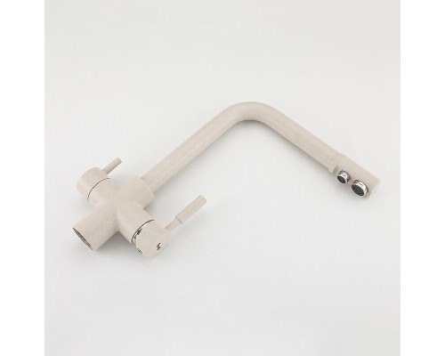 Смеситель для кухни Frap H52 F4352-24 Молочный