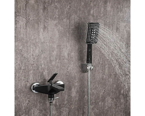 Смеситель для ванны Frap H57 F3257 Черный матовый Хром