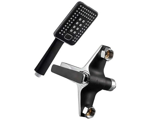 Смеситель для ванны Frap H57 F3257 Черный матовый Хром