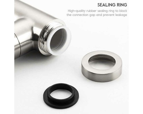 Сифон для раковины Frap F82-5 Нержавеющая сталь