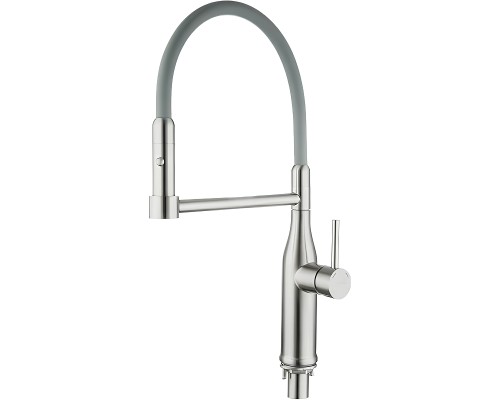 Смеситель для кухни Gappo G4398-55 Нержавеющая сталь Серый